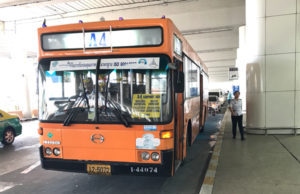 ドンムアン空港とカオサン通りを結ぶA4バス