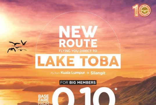エアアジア、KL～トバ湖線を新規開設