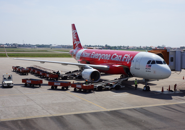 エアアジアのエアバスA320型機