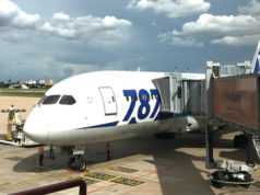 ANA、バンコク行きは7月31日まで全便運休を決定 ANAのボーイング787型機