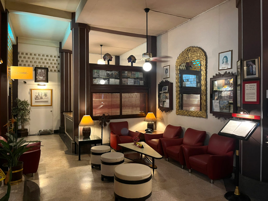 ロビーエリアの様子