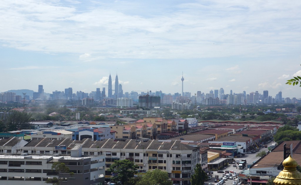 バトゥ洞窟からの景観 バトゥ洞窟からの景観