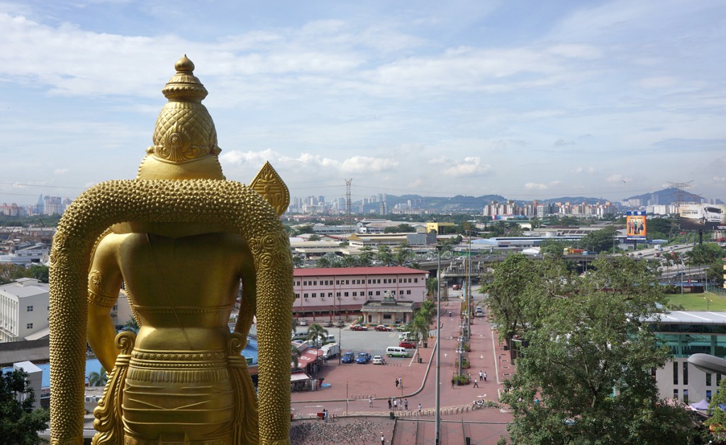 バトゥ洞窟からの景色 バトゥ洞窟からの景色