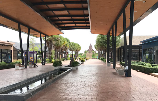 ブリーラム・キャッスル内の様子