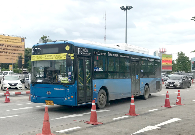 チェンマイの路線バス