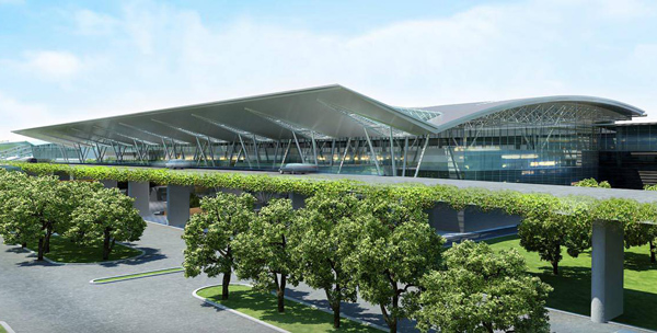 ダナン空港の新国際線ターミナル