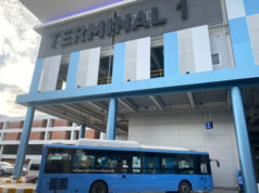 ドンムアン空港、エアポートバス乗り場を変更 ドンムアン空港facebookページより