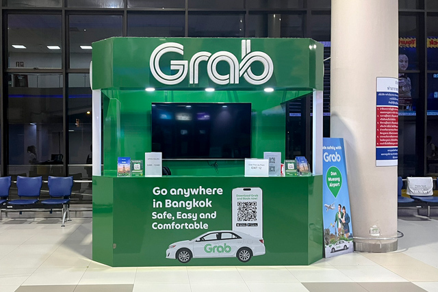 Grabのサービスカウンター