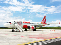 インドネシア・エアアジアのエアバスA320型機