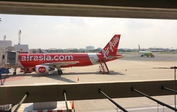ドンムアン空港の駐機場