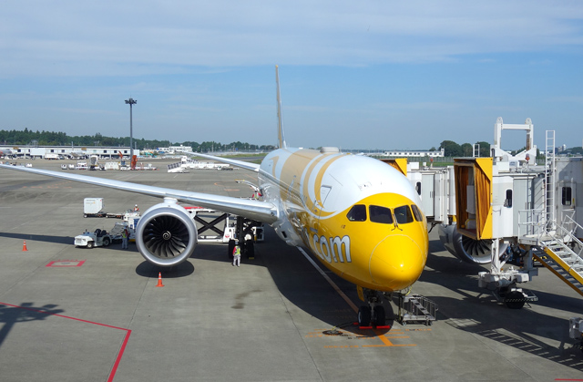 スクートのボーイング787型機