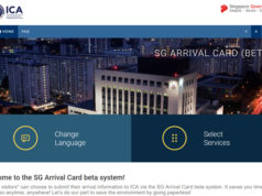ICA - SG Arrival Card