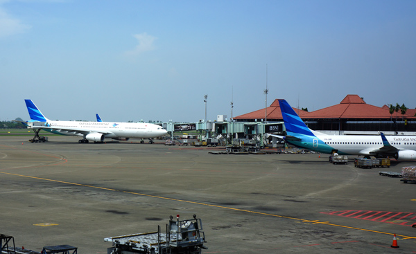 ジャカルタのスカルノハッタ国際空港
