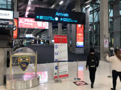 バンコクのスワンナプーム空港