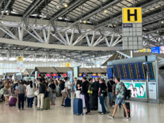 バンコクのスワンナプーム空港