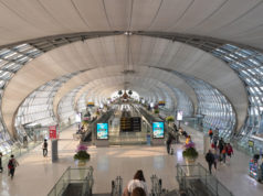 バンコクのスワンナプーム空港