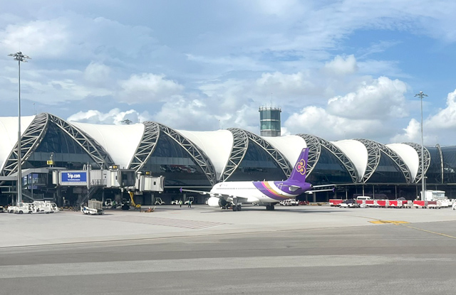 バンコクのスワンナプーム空港