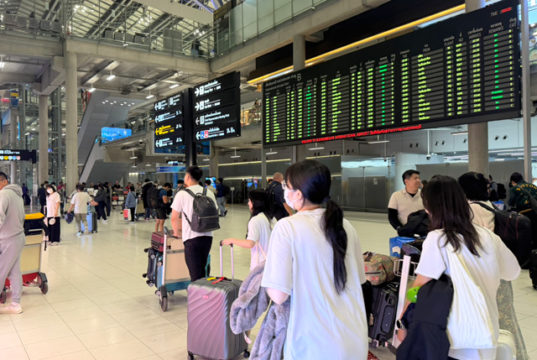 バンコクのスワンナプーム空港