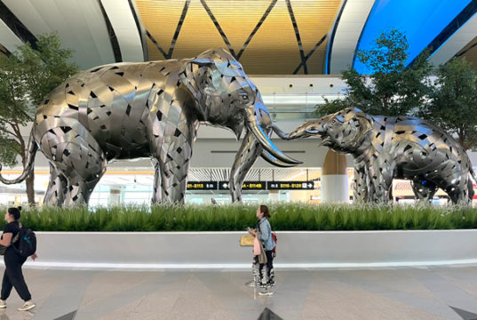 バンコクのスワンナプーム空港
