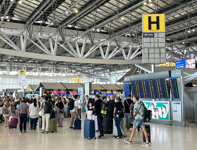 バンコクのスワンナプーム空港