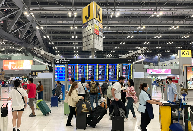 バンコクのスワンナプーム空港