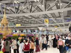 スワンナプーム空港、6月の旅客は1日当たり約7万人にまで増加 国際線だけで毎日4万人以上が利用 スワンナプーム空港の出発フロア