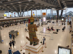 バンコクのスワンナプーム空港