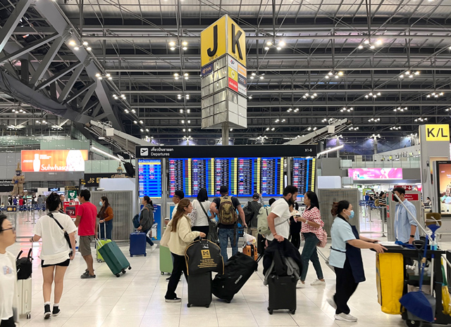 バンコクのスワンナプーム空港