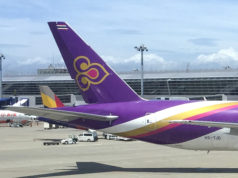 タイ国際航空の機体