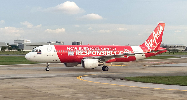 タイ・エアアジアのエアバスA320型機