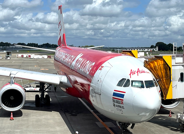 タイ・エアアジアXのエアバスA330型機