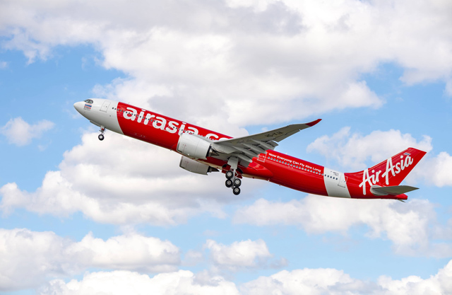 タイ・エアアジアXのエアバスA330型機