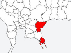 【タイ】夜間外出禁止令が出ているエリア 2025年12月時点