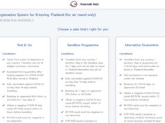 タイランドパス、条件緩和後の登録受付開始 タイランドパス登録サイトより