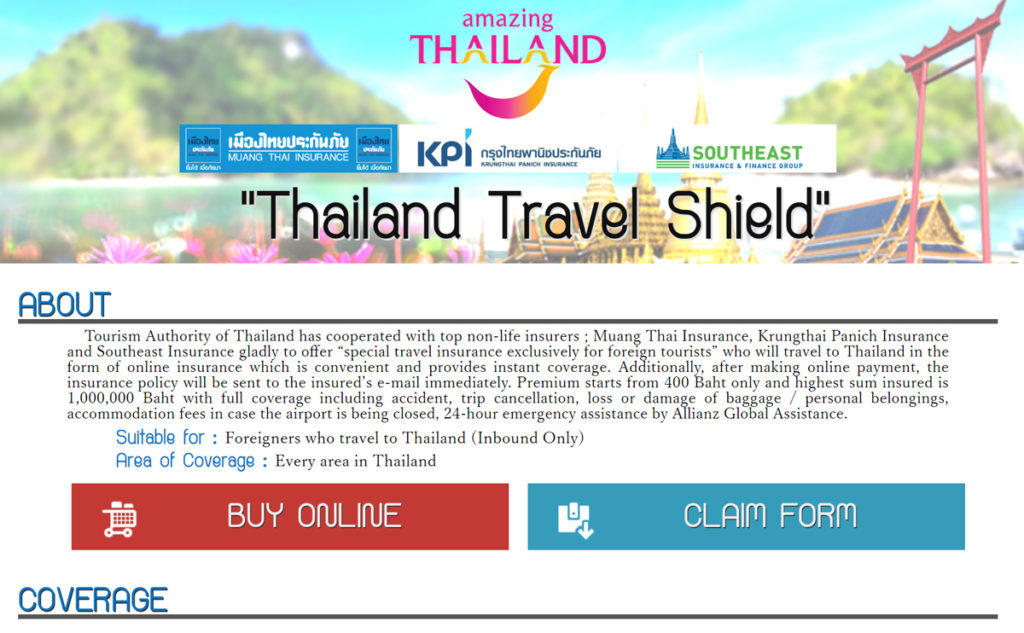 Thailand Travel Shield