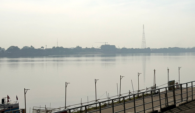 ナコンパノムからターケークを望む