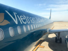 ベトナム航空のエアバスA321型機