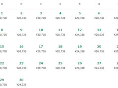 成田発バンコク行が諸費用込み約20,700円